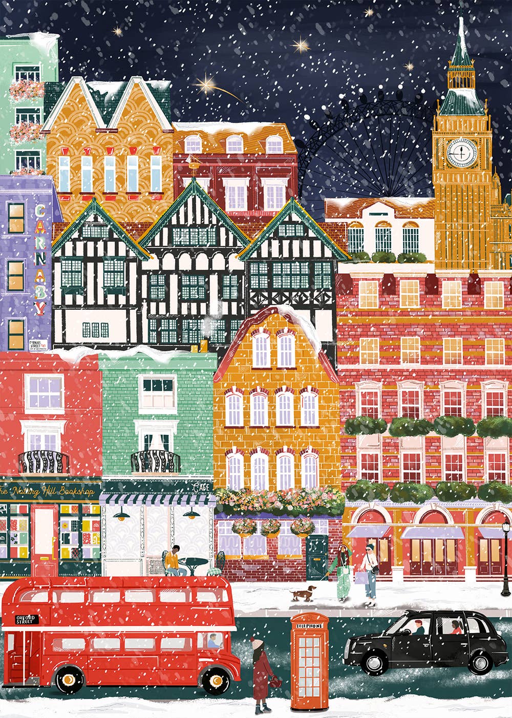 Puzzle Londra a Natale | 1000 pezzi