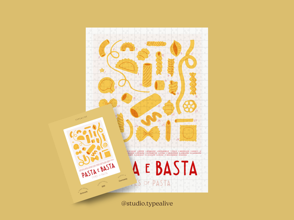 Puzzle Pasta e basta | 500 pezzi