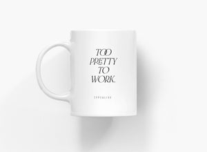 Tazza in ceramica | Too pretty to work