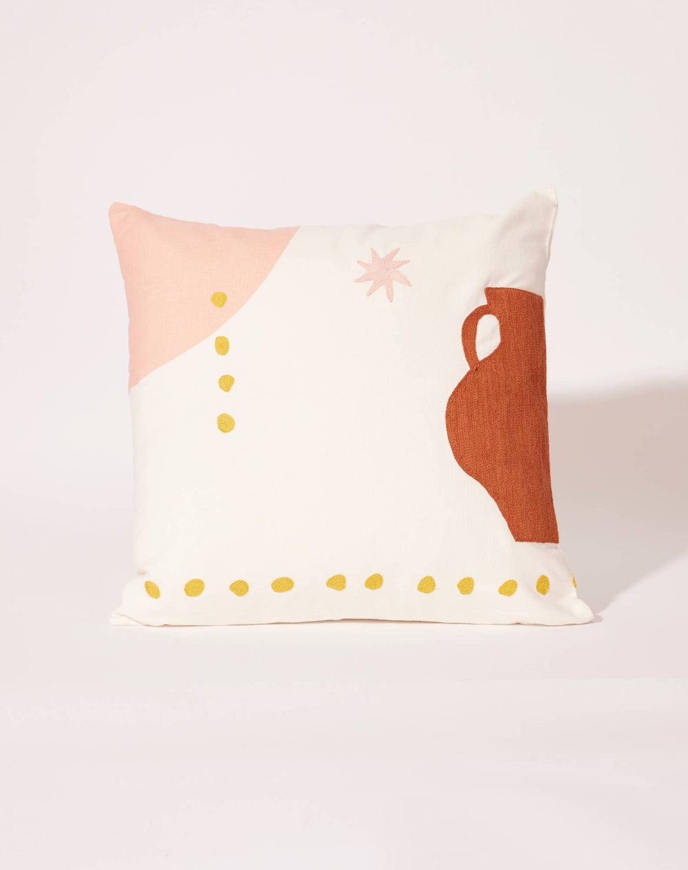 Cuscino Intero | Brocca e dettagli Rosa