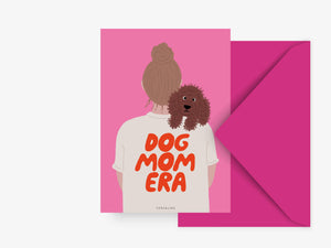 Cartolina A6 | Dog mom era