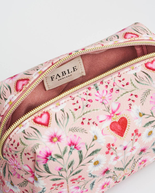 Beauty Case | Stampe cuore Floreale