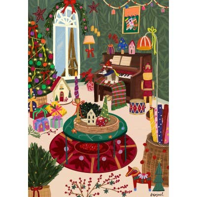 Puzzle Natale a Parigi | 500 Pezzi