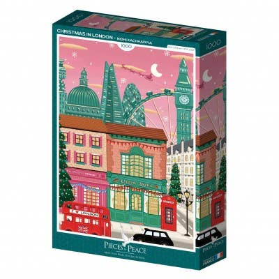 Puzzle Natale a Londra | 1000 Pezzi