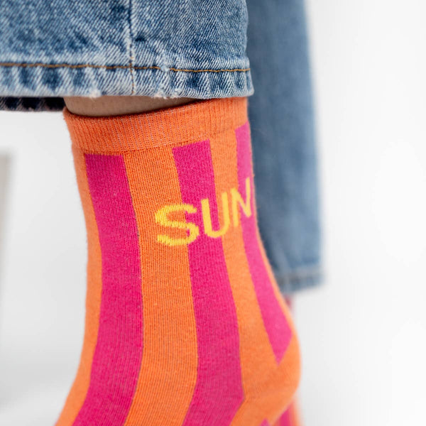 Calzini a righe | Sole