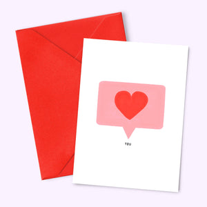 Biglietto «I Heart You»