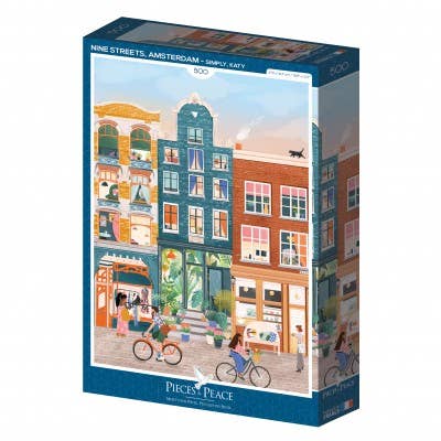 Puzzle Nine streets, Amsterdam | 500 pezzi