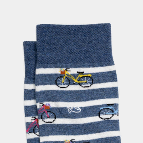 Calzini con motivi | Bicicletta