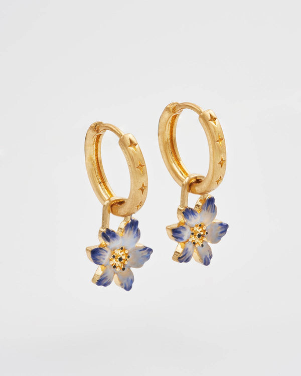 Orecchini a cerchio | Nightshade gold