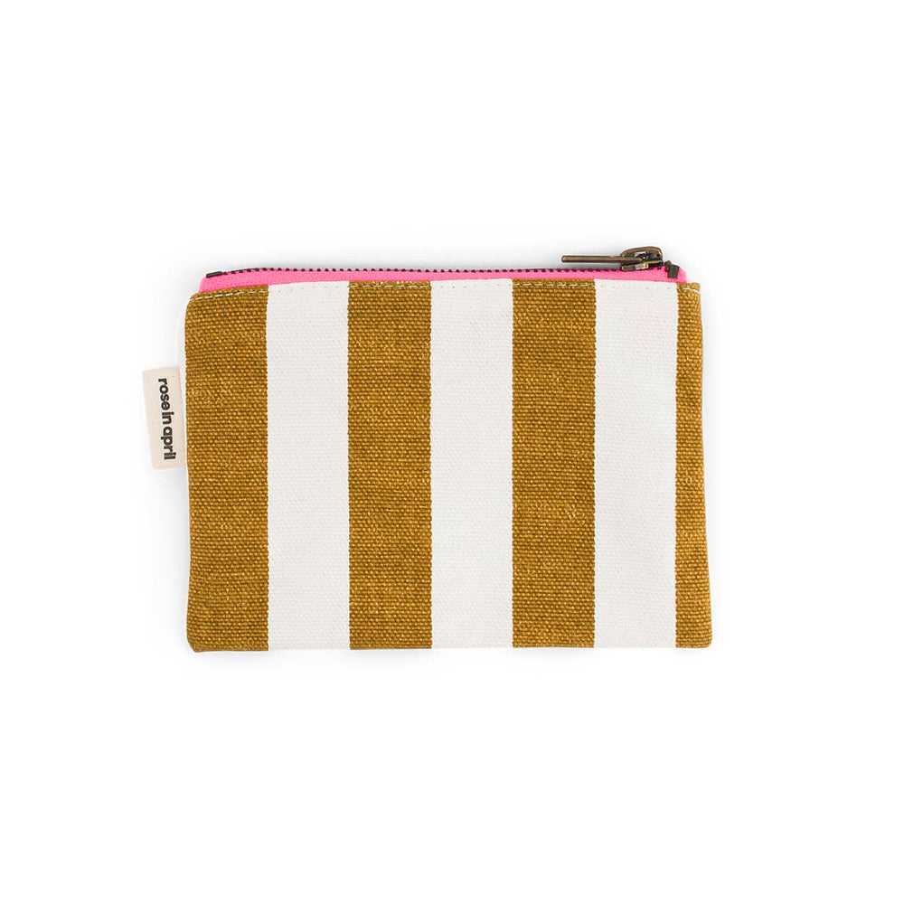 Pochette | Marie | Righe Caramello Ecru