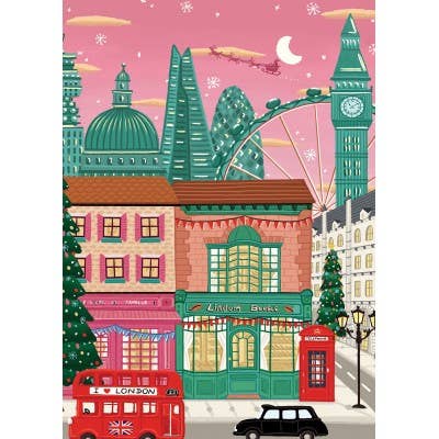 Puzzle Natale a Londra | 1000 Pezzi