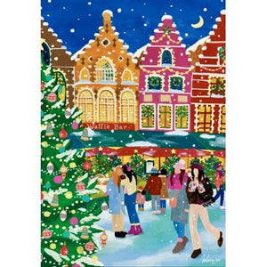 Puzzle Mercato di Natale a Bruges | 1000 Pezzi