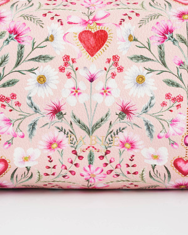 Beauty Case | Stampe cuore Floreale