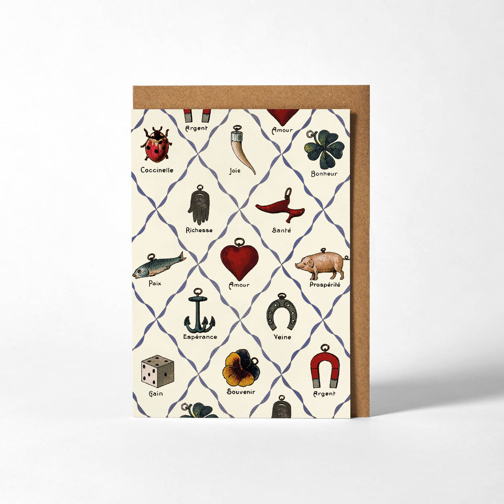 Biglietto d'auguri | Charms