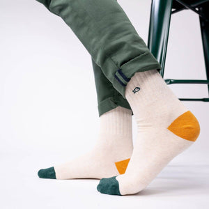 Calze | Heather beige e nero