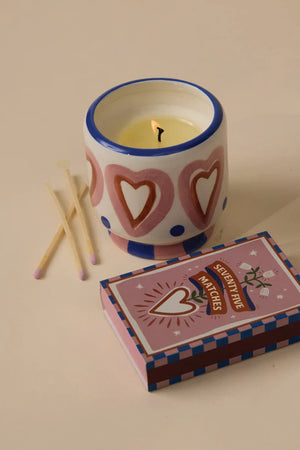 Matches | Hearts Pink