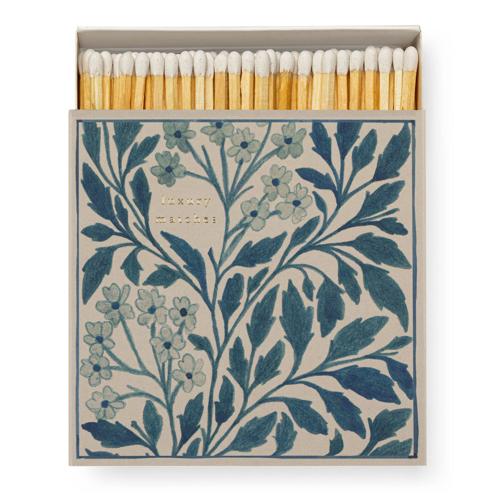 Fiammiferi | Blue Floral Matches