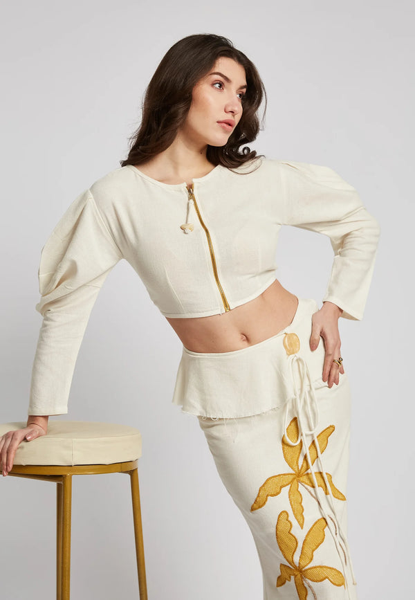 Citrus White Top |S
