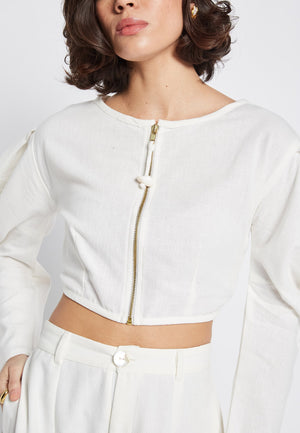 Citrus White Top |S