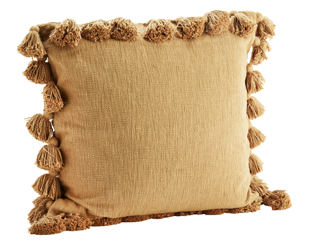 Federa | Cushion cover w/ tassels 60x60 cm