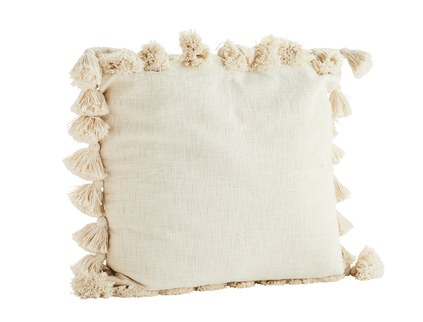 Federa | Cushion cover w/ tassels 60x60 cm