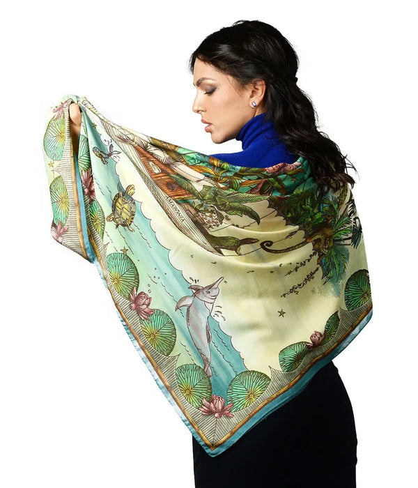 Foulard Seta e Bamboo | Brasile