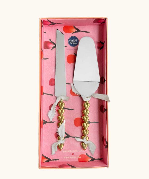 Holly Heart | Cake Set in Giftbox