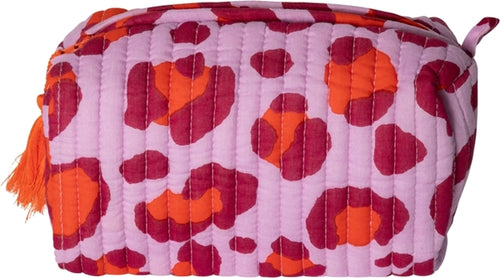 Beauty Case | Leopardato colorato | Medium