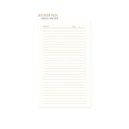 Bookcloth Hardcover quaderno | Navy