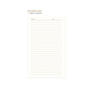 Bookcloth Hardcover quaderno | Navy