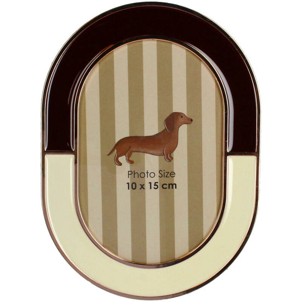 Cornice in zinco bassotto | Beige-brown 10x15