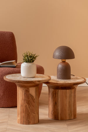 Table Lamp Boaz | Chocolate Brown