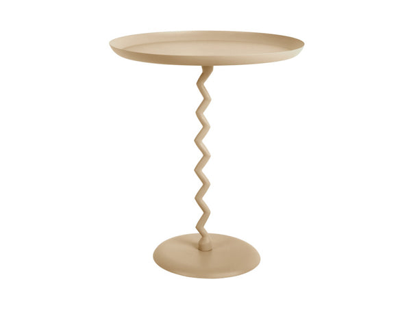 Side Table Zig Zag | Large | Soft Brown