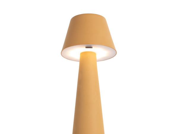 Table Lamp Mini LED Cone | Ochre Yellow