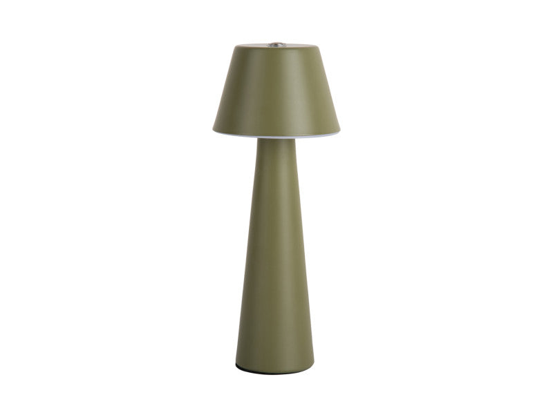 Table Lamp Mini LED Cone | Army Green