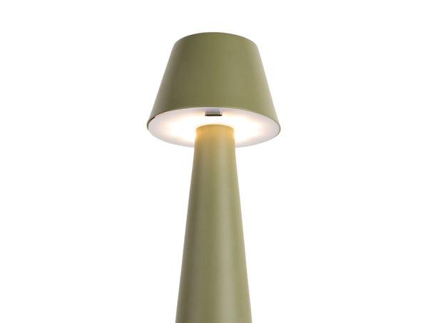 Table Lamp Mini LED Cone | Army Green
