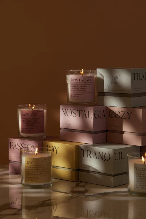 Mood Candle | Passion Saffron Rose