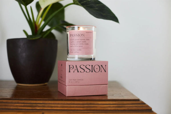 Mood Candle | Passion Saffron Rose