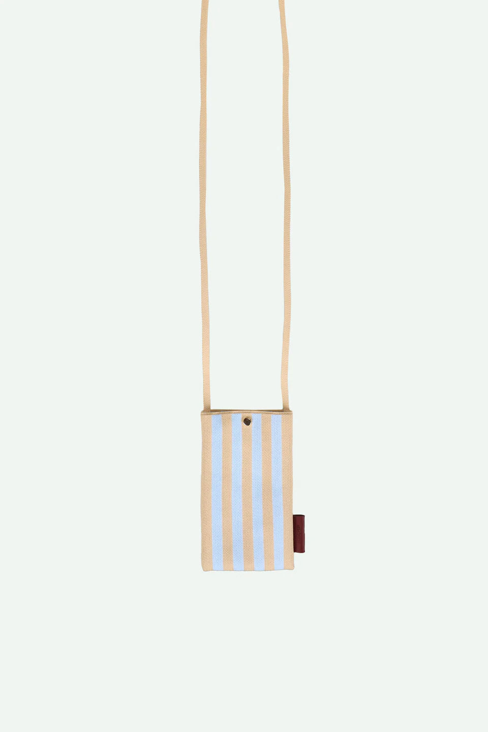 Phone Pouch | Knitted stripes | Marzapane e cielo