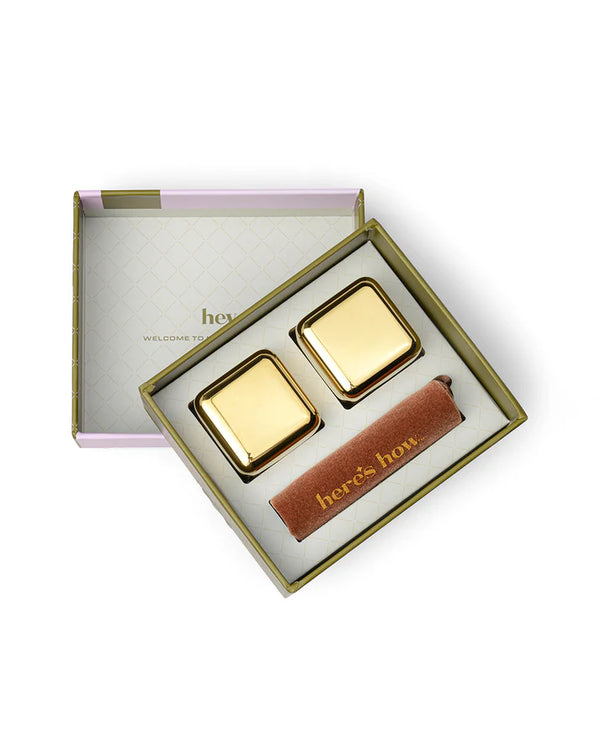 The Jupiter Cocktail Chillers | Gold | Set of 2