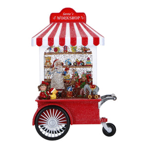 Palla di neve | Carretto di Babbo Natale