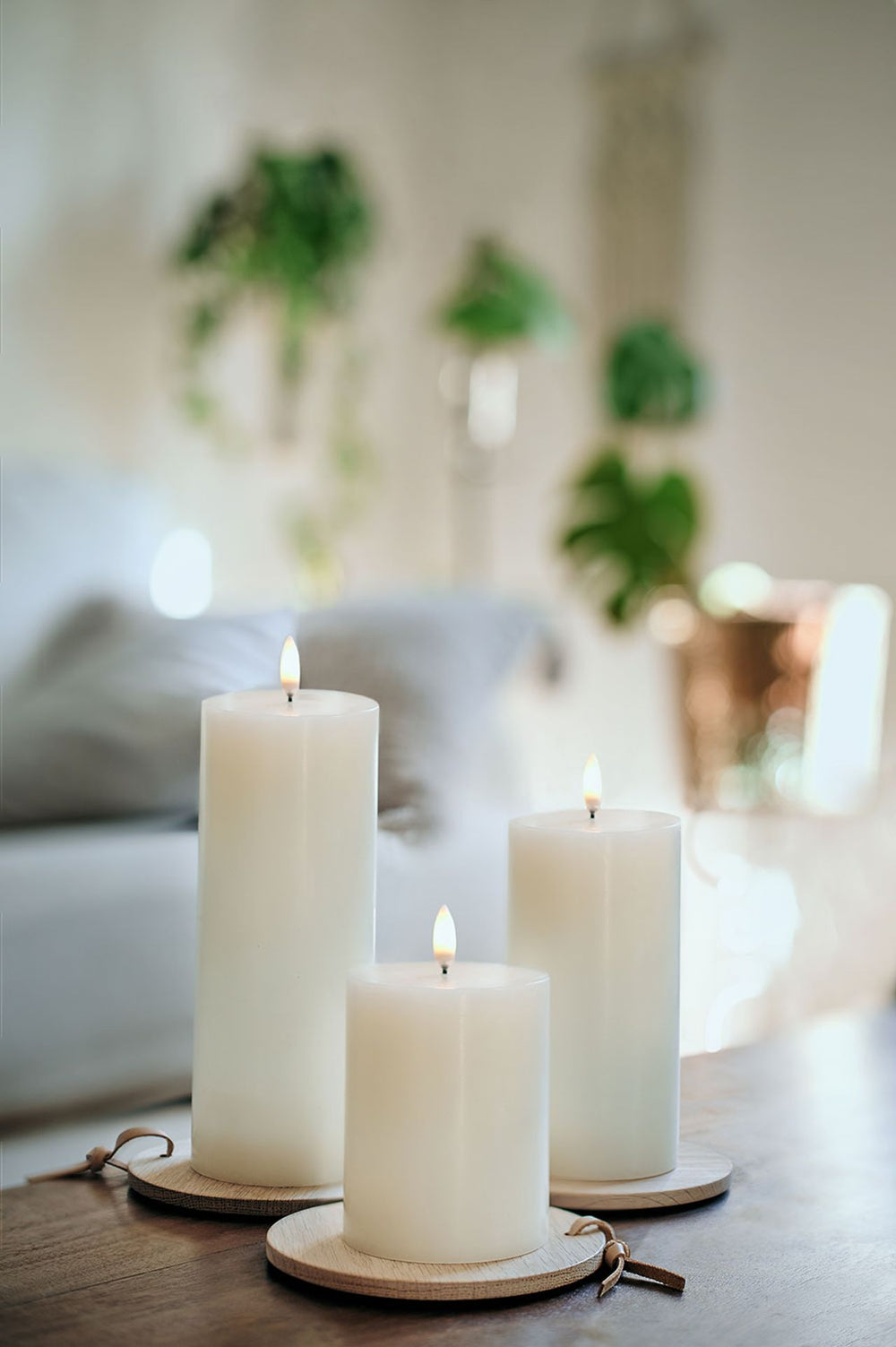 White Giftbox | LED Candle set da 4