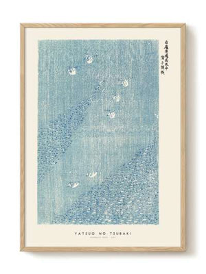 Yatsuo no Tsubaki - Woodblock print I 70x100 cm | Poster