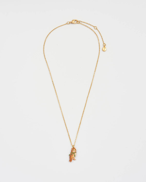 Collana a catena d'oro | Cosy Owl