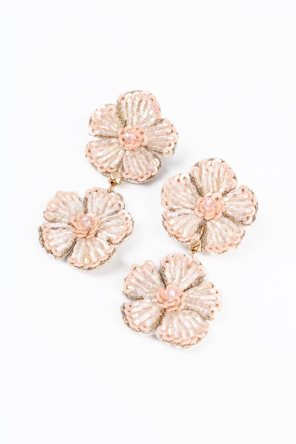 Orecchini | Pendenti Floreali Rosa cipria