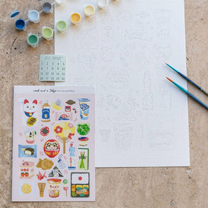 Paint by numbers | Weekend a Tokyo