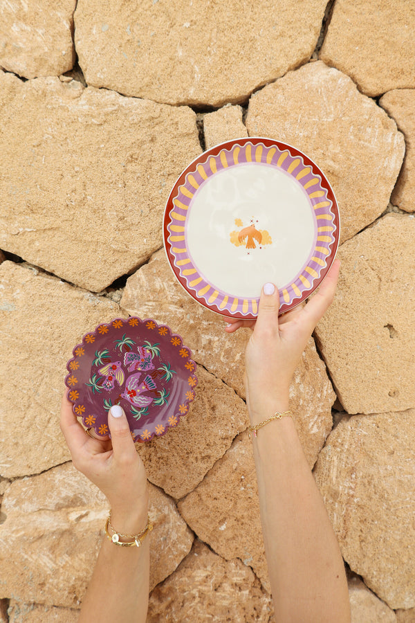 Serving Plate Bird