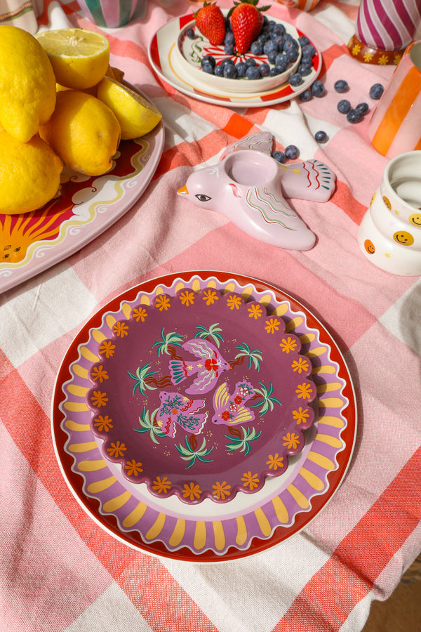 Serving Plate Bird