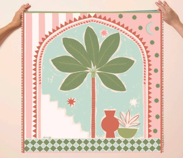 Foulard in Cotone |  Riad Kaki