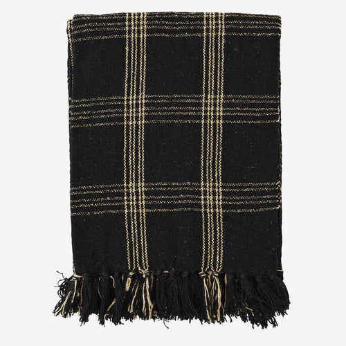 Coperta Plaid | Recycled cotton throw